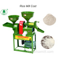 Liten Kombinerad Gummi Roller Rice Mill Jordbruksmaskiner
